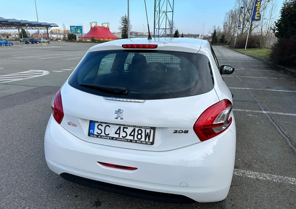 Peugeot 208 cena 17999 przebieg: 188800, rok produkcji 2014 z Częstochowa małe 562